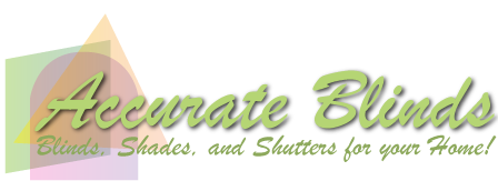 Accurate Blinds and Drapes logo